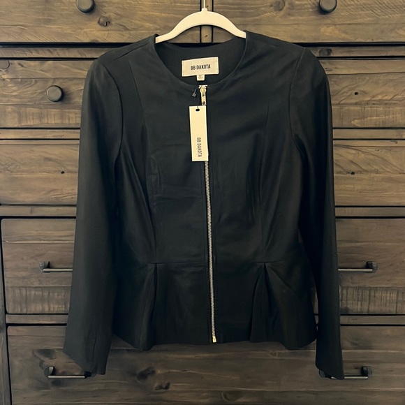 BB Dakota Clary leather jacket - Picture 2 of 5